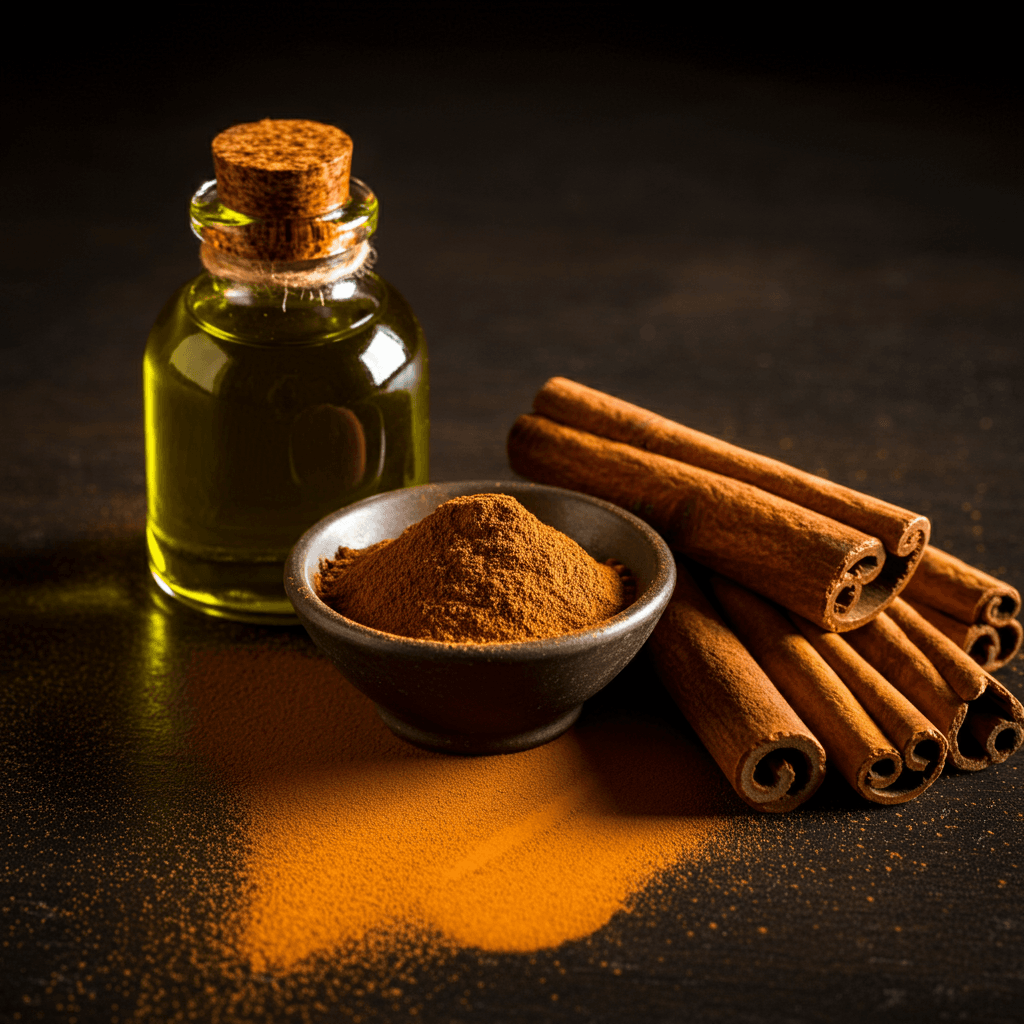 cinnamon and cinnamon oil